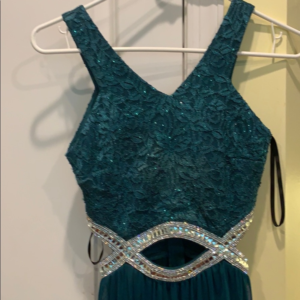 Formal Cut-Out Dress. NWT